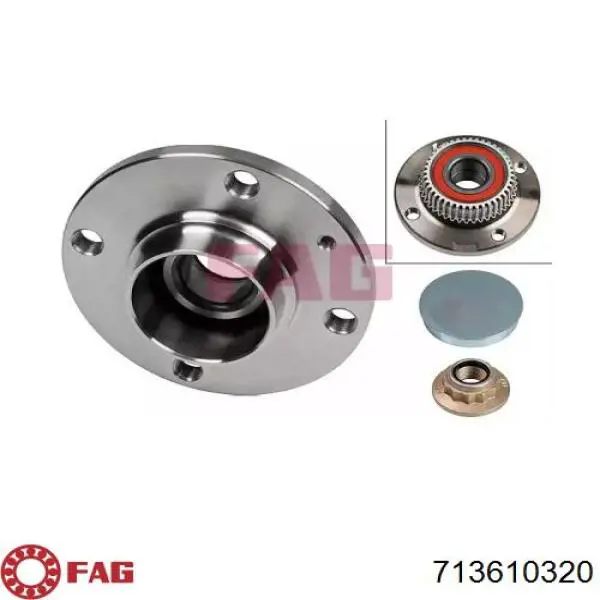 Buje de rueda FAG 713610320 precio, desde 52,71 EUR