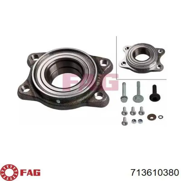 713610380 FAG Cojinete de cubo delantero/trasero