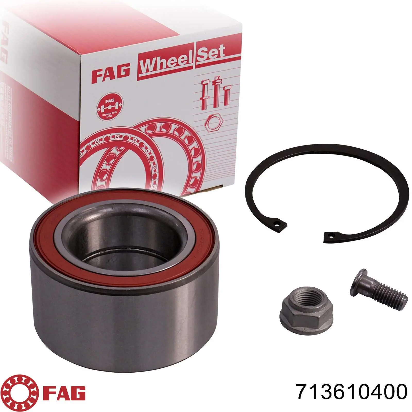 Comprar 713610400 FAG Cojinete de rueda trasero