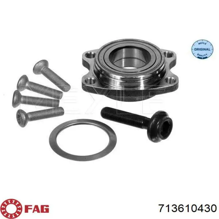 Cojinete de cubo delantero/trasero 713610430 FAG