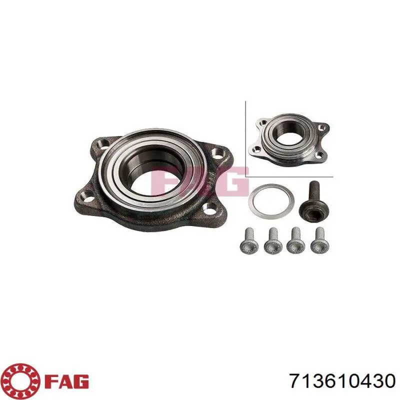Comprar 713610430 FAG Cojinete de cubo delantero/trasero