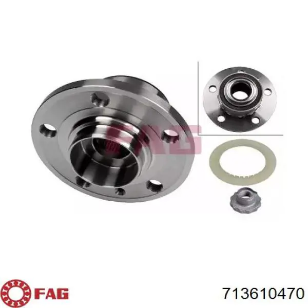 Cubo de rueda delantero Seat Ibiza 5 KJ1, KJG