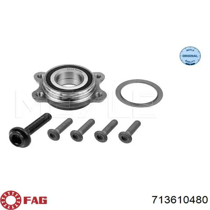 Cojinete de cubo delantero/trasero 713610480 FAG