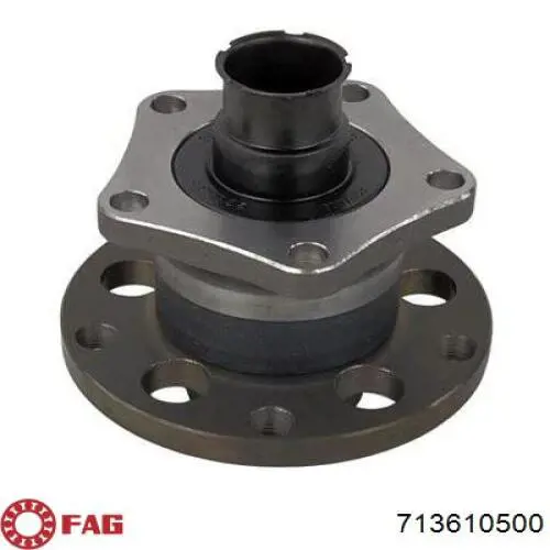 Cubo de rueda trasero 713610500 FAG