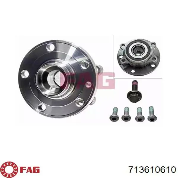 713610610 FAG Cubo delantero