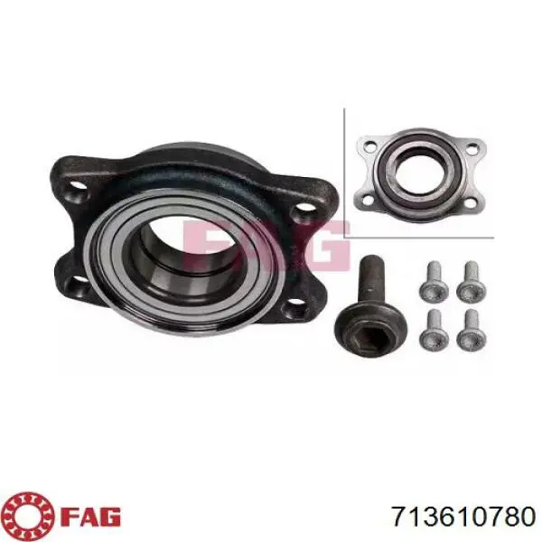 713610780 FAG Cojinete de cubo delantero/trasero