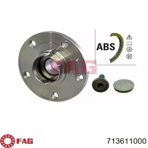 Buje de rueda FAG 713611000 precio, desde 50,95 EUR