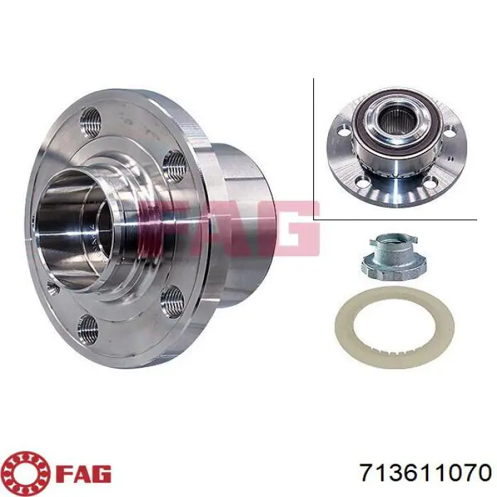 Buje de rueda delantero FAG 713611070 precio, desde 116,01 EUR