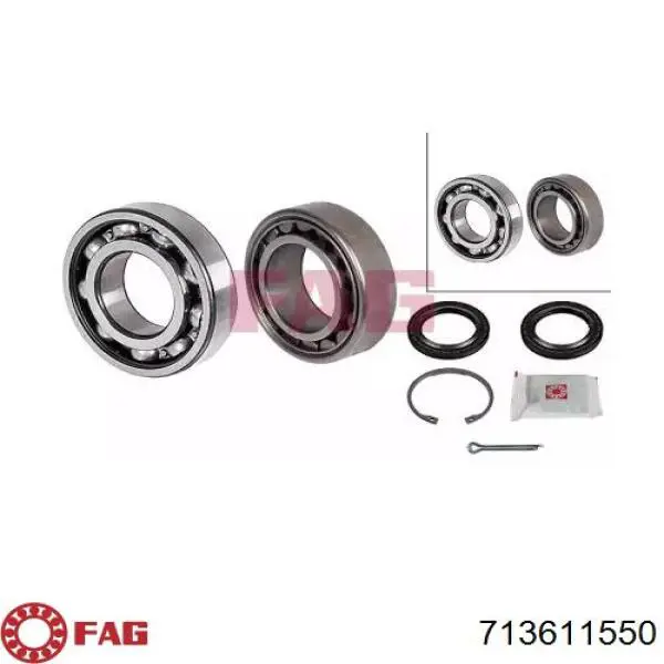 Cojinete de rueda NFB1110 NFC