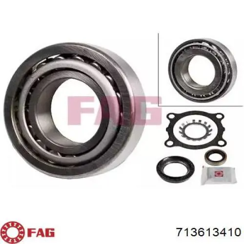 Cojinete de cubo delantero FAG 713613410 precio, desde 51,08 EUR