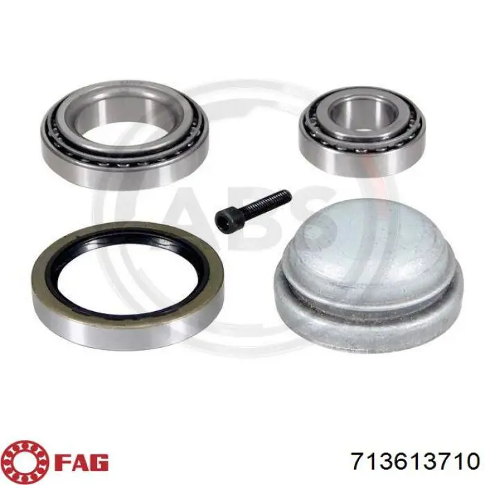 Cojinete de rueda delantero 713613710 FAG