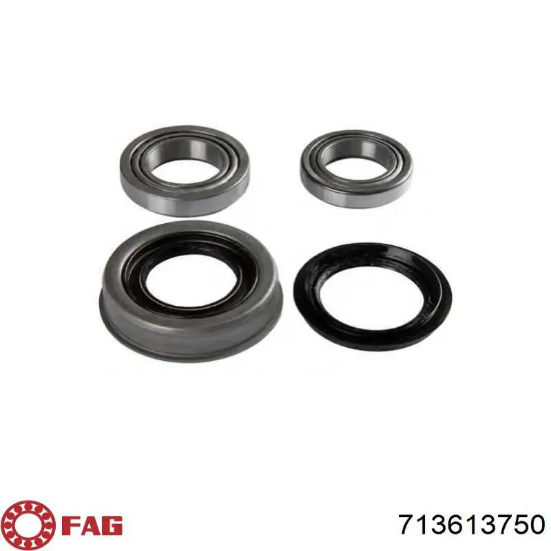 Comprar 713613750 FAG Cojinete de rueda delantero