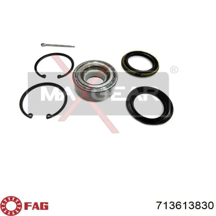 654W0047 Ridex Rodamientos de rueda delantero
