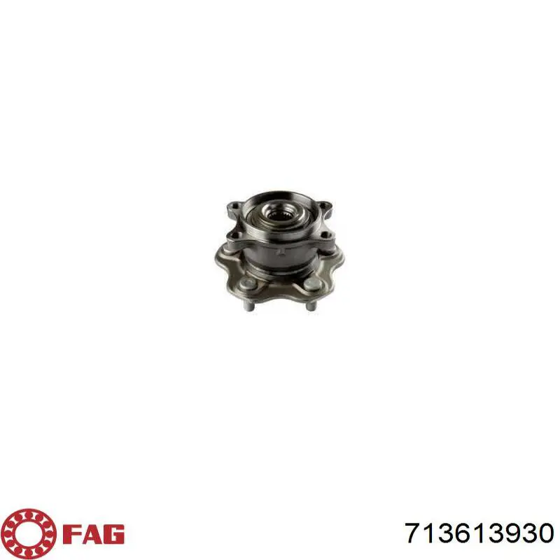 Cubo de rueda trasero 713613930 FAG