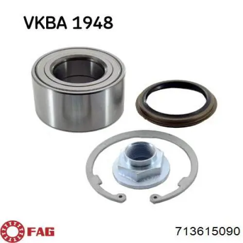 Comprar 713615090 FAG Cojinete de rueda delantero