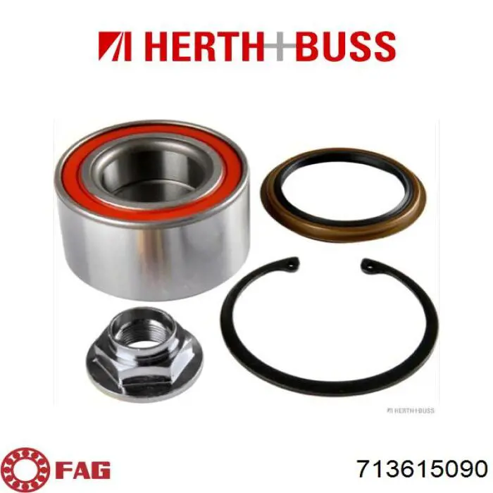 Cojinete de rueda delantero 713615090 FAG