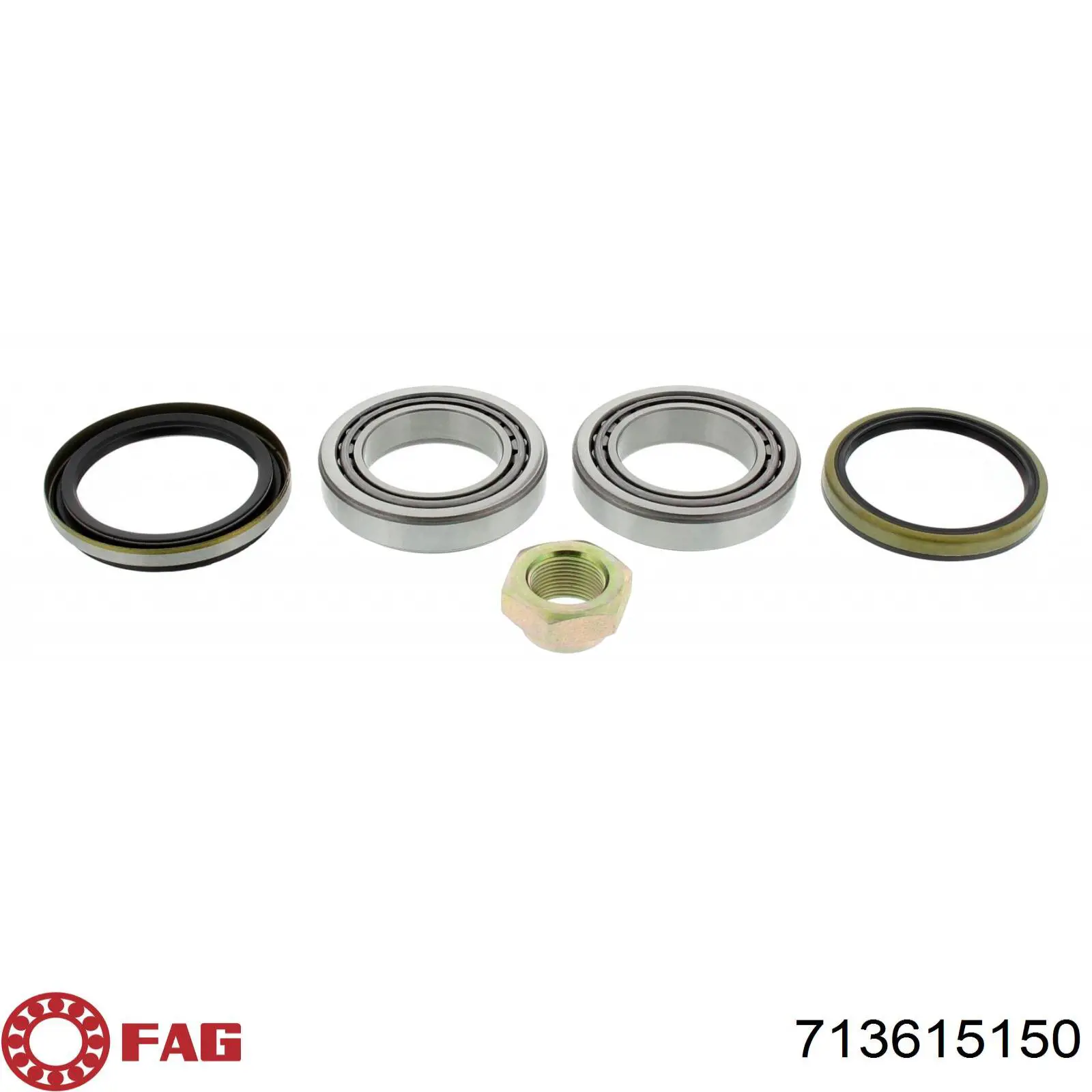 Cojinete de rueda delantero FAG 713615150 precio, desde 20,03 EUR