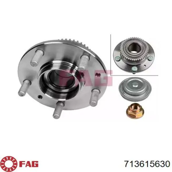 Buje de rueda FAG 713615630 precio, desde 81,42 EUR
