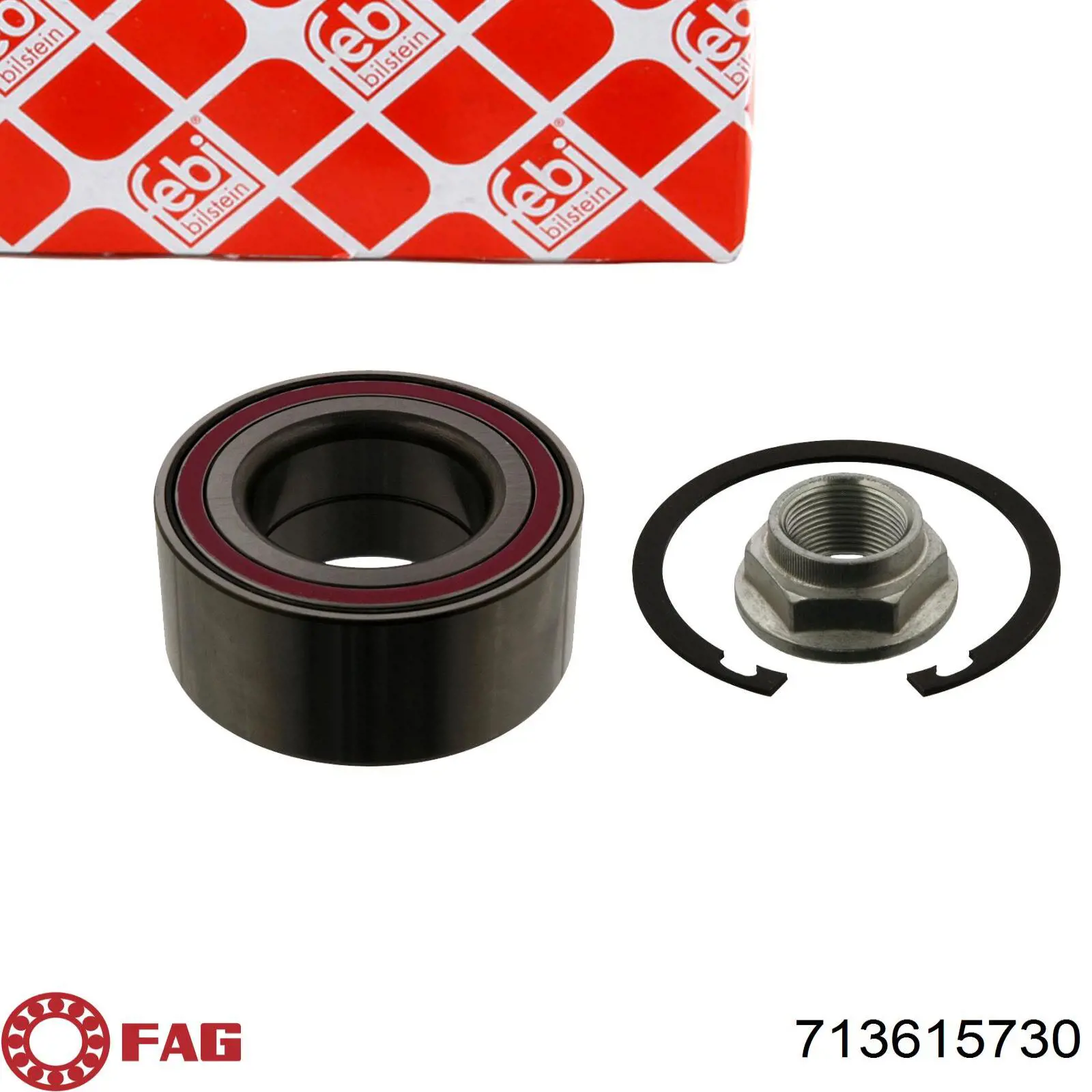 Rodamiento de rueda delantero FAG 713615730