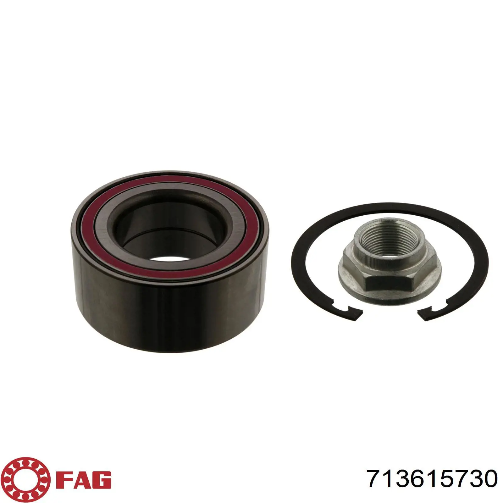 Cojinete de rueda delantero 713615730 FAG
