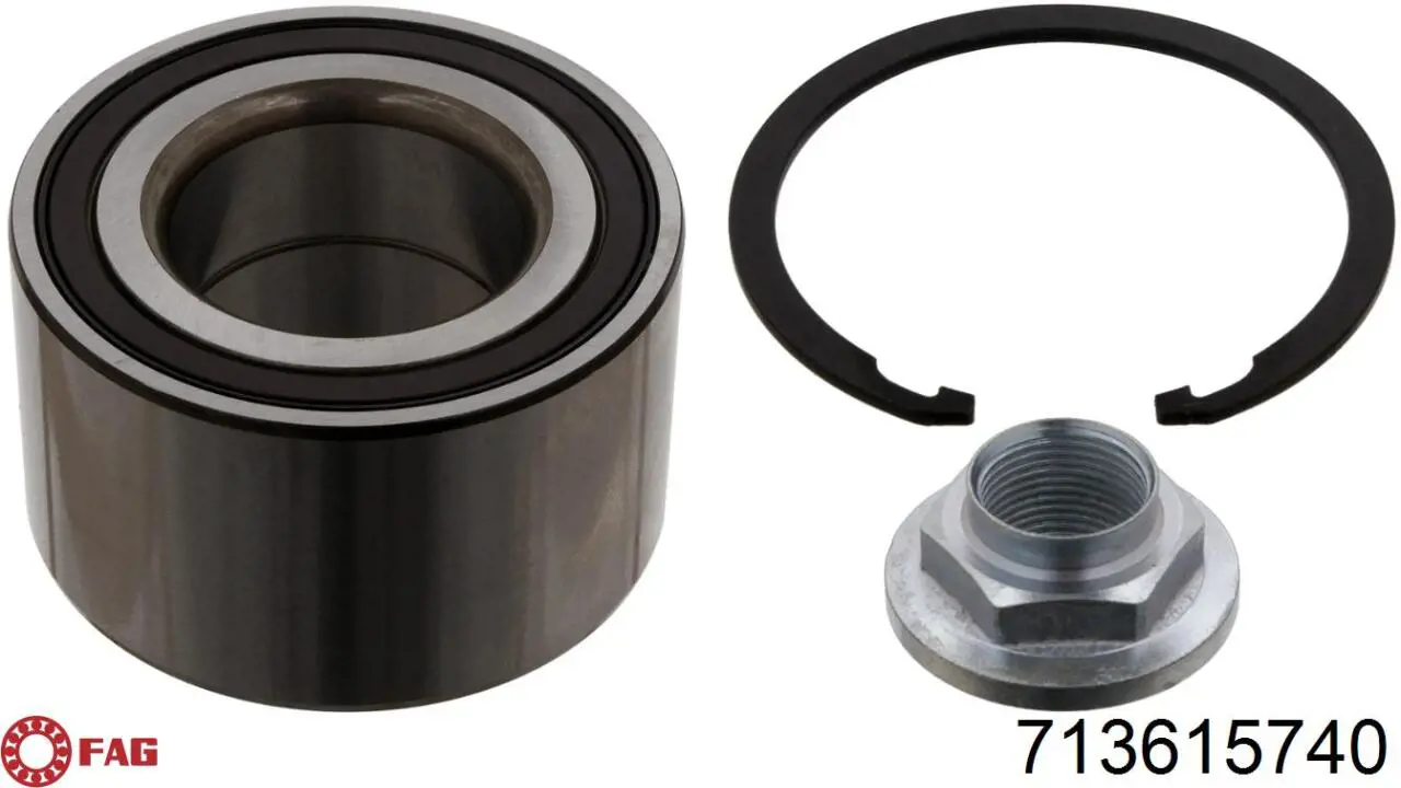 Comprar 713615740 FAG Cojinete de rueda delantero