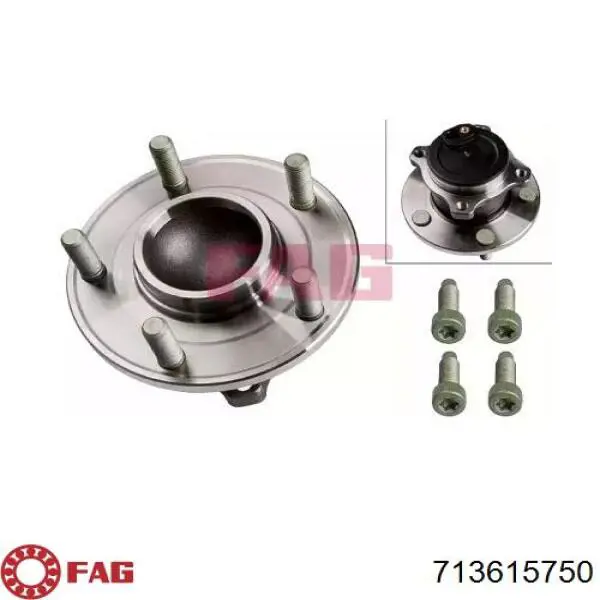 Buje de rueda FAG 713615750 precio, desde 51,19 EUR
