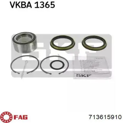 Buje de rueda delantero 90285 Metalcaucho