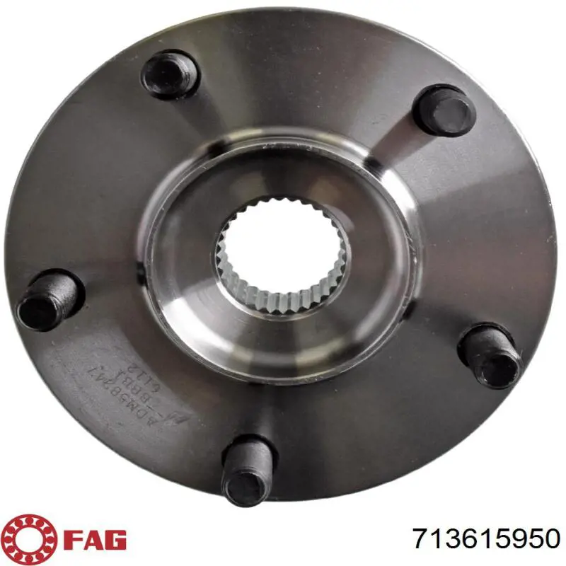 90285 Metalcaucho Cubo delantero