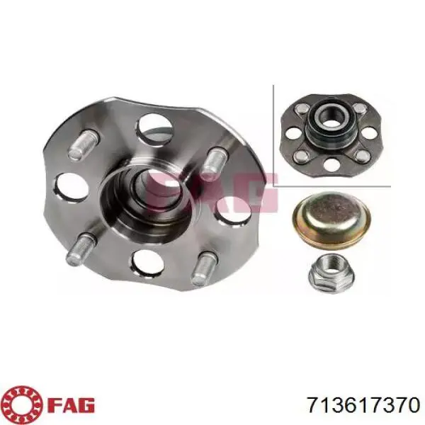 Comprar DACF1065A MCB Cubo de rueda, Eje trasero
