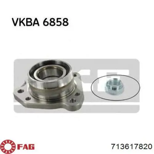 Cojinete de rueda trasero Honda CR-V 1 RD