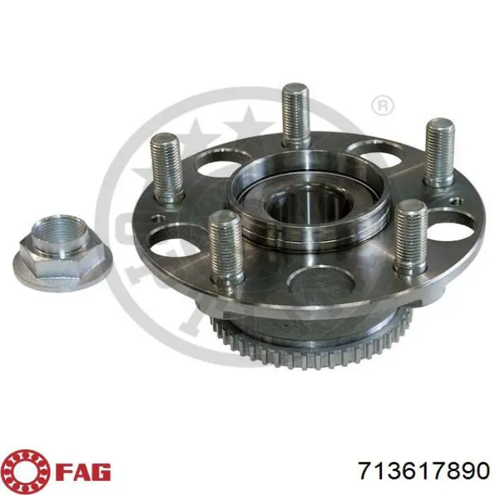 Cubo de rueda trasero 713617890 FAG