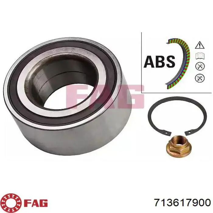 Cubo de rueda trasero GH32320 GMB