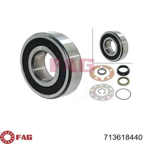 Cojinete de cubo delantero FAG 713618440 precio, desde 87,02 EUR