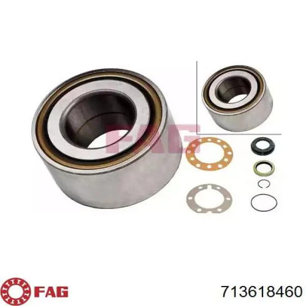 Cojinete de cubo delantero FAG 713618460 precio, desde 40,99 EUR