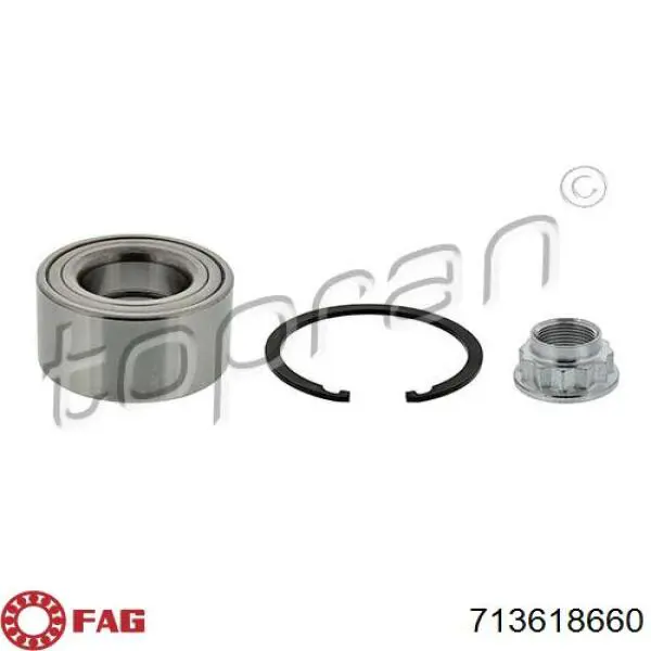 713618660 FAG Rodamientos de rueda delantero