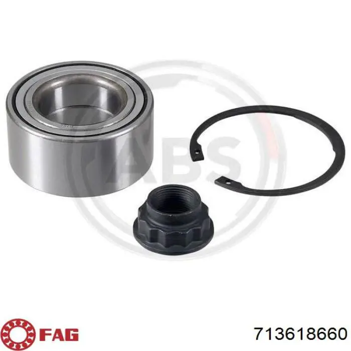 Cojinete de rueda delantero FAG 713618660 precio, desde 47,29 EUR