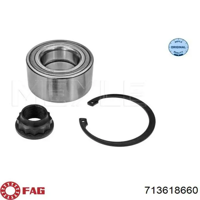 Cojinete de rueda delantero 713618660 FAG