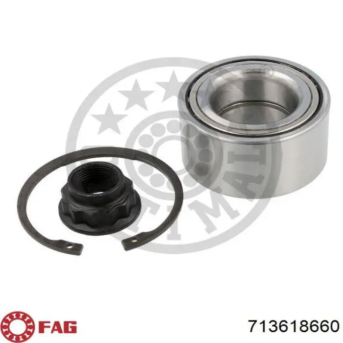Rodamiento de rueda delantero FAG 713618660