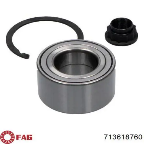 Rodamiento de rueda delantero Ridex 654W0445