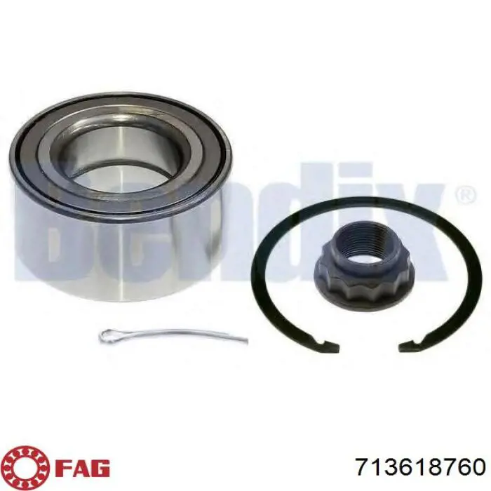 Cojinete de rueda delantero Ridex 654W0445 precio, desde 37,93 EUR