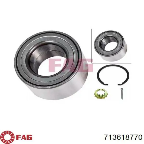 Cojinete de rueda delantero Toyota Corolla E12