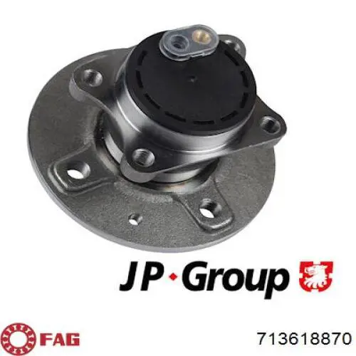 Cubo de rueda trasero 713618870 FAG