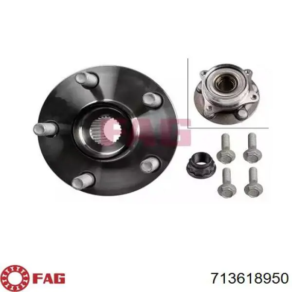 Cubo de rueda delantero Toyota Prius NHW20