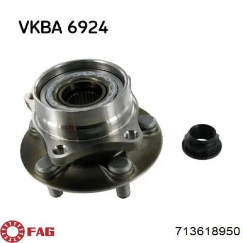 Cubo de rueda delantero Toyota Prius NHW20