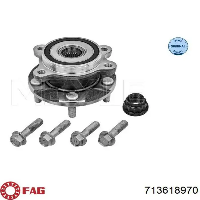 Buje de rueda delantero 435500R040 Toyota