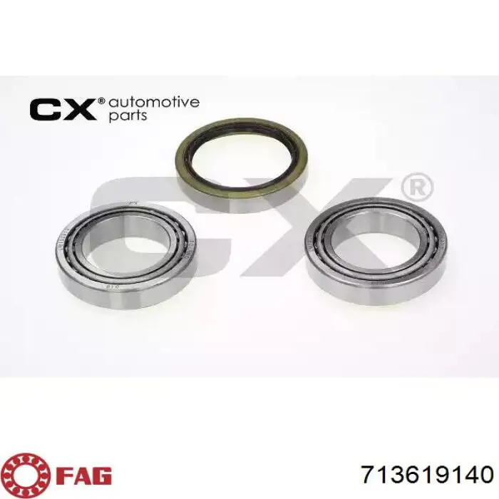 Cojinete de rueda delantero 713619140 FAG
