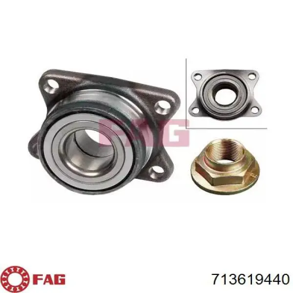 LO23306 Starline Rodamiento de rueda trasero