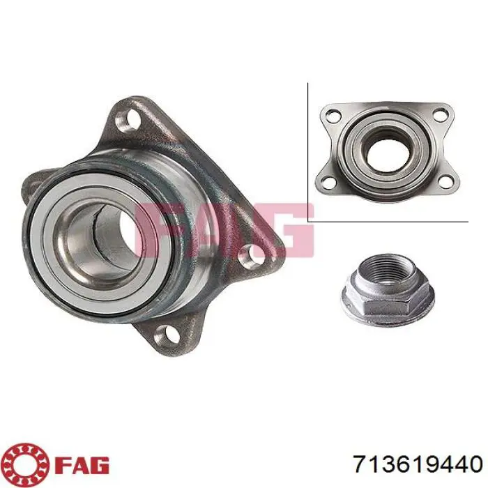 Cojinete de rueda trasero Starline LO23306 precio, desde 71,86 USD