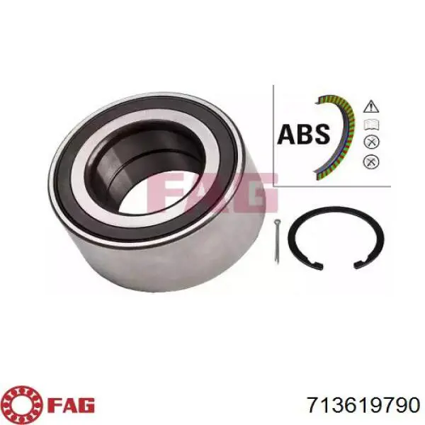 Comprar 713619790 FAG Cojinete de rueda delantero