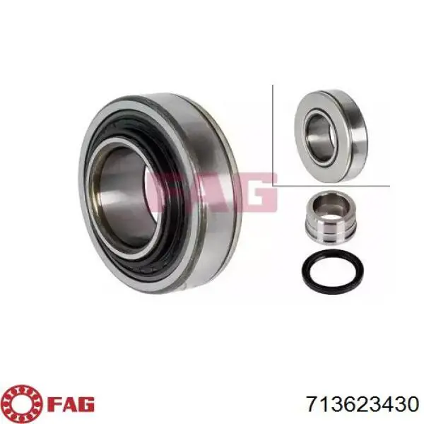 Cojinete de cubo delantero FAG 713623430 precio, desde 31,42 EUR